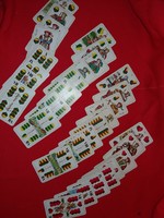 Régi kártyagyáras piros hátlapos MAGYAR Kártya játék kártya a képek szerint