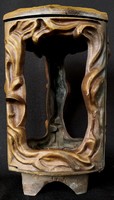 DT/229 – Antik bronz urnatartó/sírlámpa (Grave lamp)