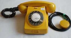 Tárcsás telefon CB 76 MM, 1981, hiánytalan, működő