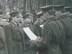 D195711 old photo military - military oath? 1965