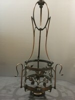 Antique Art Nouveau bronze chandelier!!! 75 cm!!!