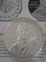 Liszt Ferenc ,a leghíresebb magyar zeneszerző-zongoraművész születésének 200 évfordulójára emlékérem