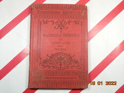 Lajos Abonyi: Magduska's heritage, antique book, 1896 edition