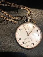 Omega zsebóra, art deco, tökéletesen működő állapotban.