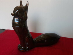 Retro giant ceramic fox, 35 x 29 cm