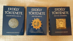 Erdély története I-II-III kötet egyben eladó