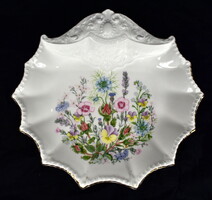 AYNSLEY MESESZÉP PORCELÁN POGÁCSA KÍNÁLÓ TÁL