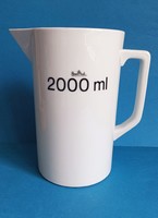 Fehér Rosenthal Porcelán Kiöntő Kancsó 2000 ml