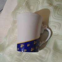 Hölóházi blue and white cup 2 dl