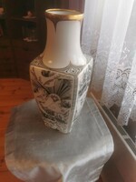 Hollóházi Jurcsák László - négy évszak váza  37 cm