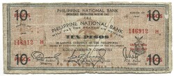 10 peso pesos 1941 Fülöp-szigetek Iloilo