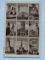 Régi Weinstock képeslap: Debreceni templomrészletek