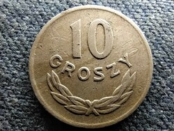 Lengyelország Második Köztársaság 10 groszy réz-nikkel 1949 (id71328)