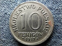 Lengyelország 10 fenigów 1917 FF (id52282)