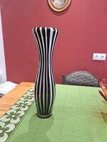 Leonardo (Zebra)design művészi üvegváza 40 cm