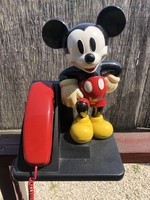 Mickey Mouse telefon 1990 évekből igazi Retró.
