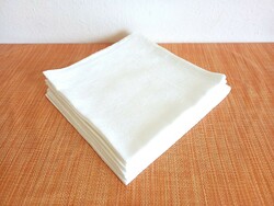 5 retro damask napkins, cotton kitchen towel
