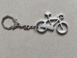 Bicycle sports bike metal key ring made of aluminum
