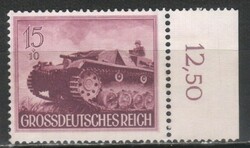 Postatiszta Reich 0255 Mi 880  gumi nélkül     0,30   Euró