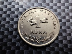 Horvátország 1 kuna, 2004 10 éves a nemzeti pénznem