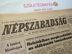 1975 július 15  /  NÉPSZABADSÁG  /  Régi ÚJSÁGOK KÉPREGÉNYEK MAGAZINOK Ssz.:  8858