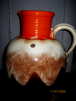 XXL Fat lava váza padló váza  Ü keramik