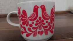 Alföldi porcelán bögre -madaras-lepattanassal