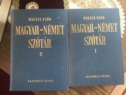 Magyar-német szótár I-II. Halász Előd 1988.