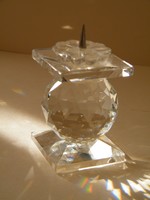 Régi Swarovski gyertyatartó