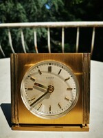 Retro copper kienzle table clock