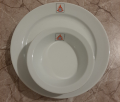 Alföldi retro tányér szett Gázművek logójával