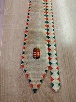 Magyar címeres nyakkendő  nemzeti érzelmű embereknek