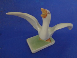 Rare flawless Herend goose - swan