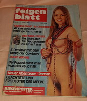 Feigenblatt erotic magazine from Germany in the 70s - no8