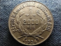 Brazil .500 Silver 2000 reis 1924 (id65345)