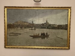 SZEGEDI NAGYÁRVÍZ, 200*140cm
