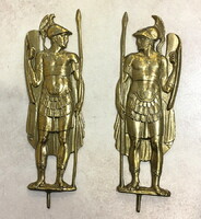 Pair of bronze ornaments for Empire clock