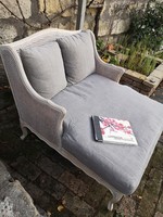 Vintage stílusú love seat - dupla fotel