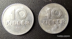 10 Fillér 1969; 1970 BP.