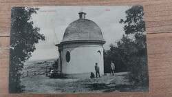 1919. képeslap  : Iharos kápolna , Bia  ( Szily-kápolna (Szent Vendel-kápolna)