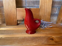Rare Zsolnay oxblood glazed bird vase Turkish John
