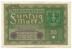 50 Mark 1919 reihe 1. Germany 2.