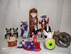 MOST MEGÉRI!!  14 darab egyben! Műanyag Disney és Burger King figura  az 1990-es és 2000 évekből