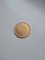 Orosz arany 5 rubel 1898