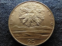 Csehszlovákia Cseh felszabadulás .500 ezüst 25 Korona 1970 (id77712)