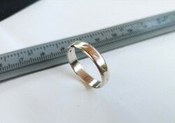 Uniszex ezüst karikagyűrű