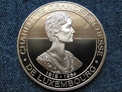 Luxemburg Sarolta nagyhercegnő 5 ecu 1994 réz-nikkel 38,6mm érem (id62482)