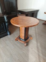 Art deco poplar veneer table