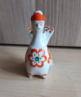 Szovjet Lomonossov porcelán madár alakú sószóró