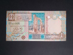 Líbia 1/4 Dinar 2002 Unc